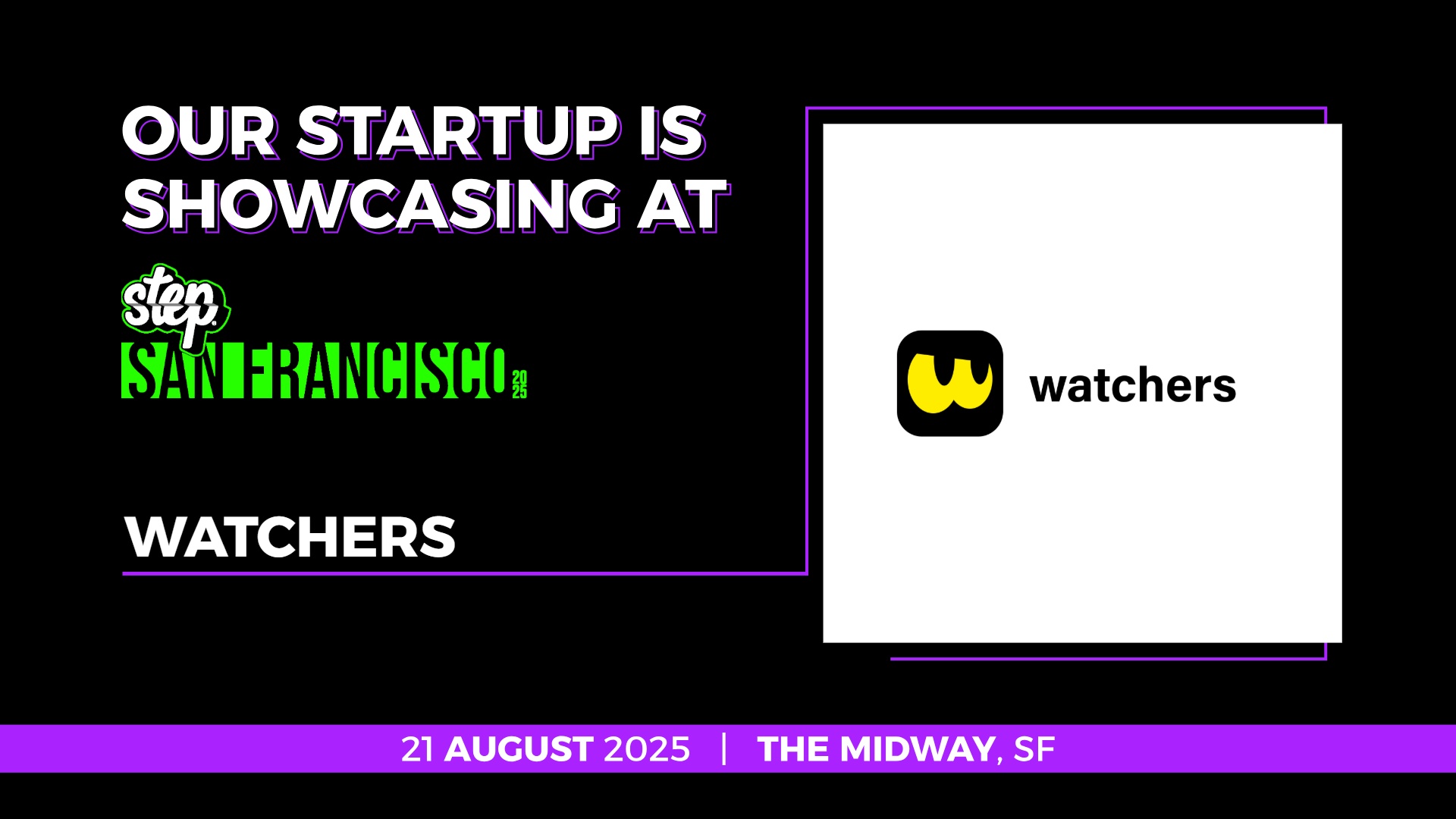 Startup Banner - Watchers